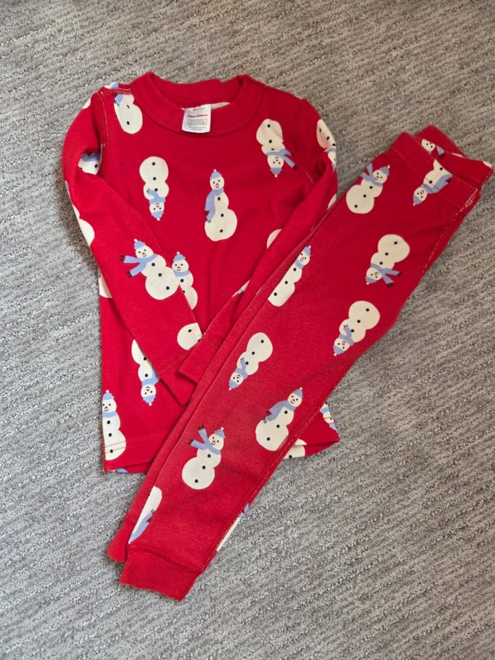 Hannah Andersson Holiday Pajamas size 4T